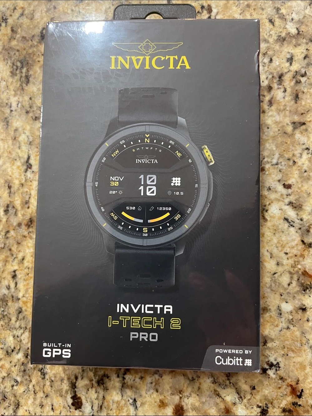 Invicta I-TECH 2 Pro Smartwatch - White with Yellow Accents